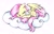 Size: 2707x1722 | Tagged: safe, artist:liaaqila, angel bunny, fluttershy, pegasus, pony, rabbit, g4, animal, cloud, commission, cute, duo, duo male and female, eyes closed, female, high res, lying down, male, mare, on a cloud, shyabetes, signature, simple background, sleeping, sleeping on a cloud, traditional art, white background, wings