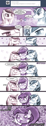 Size: 1404x3840 | Tagged: safe, artist:lumineko, edit, princess cadance, princess luna, shining armor, alicorn, pony, unicorn, series:dreamluna(rus), g4, alternate hairstyle, angry, bath, blushing, cheek kiss, comic, cyrillic, dream, dreamluna, fail, female, interrupted, kiss sandwich, kissing, male, mare, relaxing, romance, romantic, russian, ship:shiningcadance, shipping, sketch, stallion, straight, translation