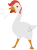 Size: 875x1186 | Tagged: safe, artist:stray prey, oc, oc only, oc:array, bird, goose, barely pony related, honk, simple background, solo, transparent background, untitled goose game