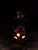 Size: 3000x4000 | Tagged: safe, artist:calebpedigo, pinkie pie, earth pony, pony, g4, black background, dramatic lighting, female, halloween, holiday, jack-o-lantern, looking at you, mare, pumpkin, simple background, smiling, smiling at you, solo