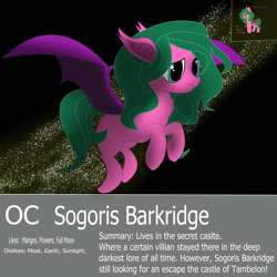 Size: 4000x4000 | Tagged: safe, oc, bat pony, bat pony oc, black background, simple background, sogoris barkridge