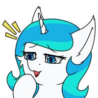 Size: 200x200 | Tagged: safe, artist:tx547, oc, oc only, oc:time slowly, pony, unicorn, simple background, solo, white background