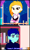 Size: 736x1228 | Tagged: safe, artist:robertsonskywa1, flare (g5), oc, oc:starshadow skystalker, human, equestria girls, g4, g5, bookshelf, clothes, cosplay, costume, equestria girls-ified, female, flareshadow, g5 to equestria girls, g5 to g4, generation leap, male, marvel, night, photo, room, scenery, shipping, shipping fuel, shirt, spider-gwen, spider-man, spider-man: across the spider-verse, t-shirt, window