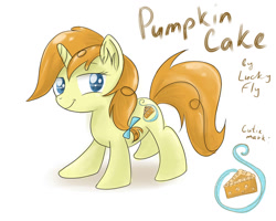 Size: 1280x1024 | Tagged: safe, artist:redheadfly, pumpkin cake, pony, tumblr:ask-adultscootaloo, g4, older, simple background, solo, white background