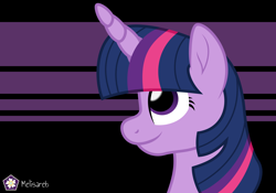 Size: 5714x4000 | Tagged: safe, artist:melisareb, twilight sparkle, alicorn, pony, g4, .svg available, absurd resolution, black background, bust, female, mare, side view, simple background, solo, twilight sparkle (alicorn), vector