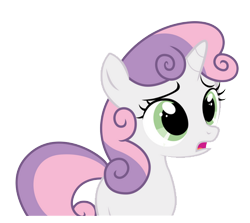 Size: 430x384 | Tagged: safe, artist:faelaarts, sweetie belle, pony, unicorn, fanfic:a little loopy, g4, cute, diasweetes, fanfic art, female, filly, foal, simple background, solo, transparent background, vector