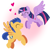 Size: 1400x1400 | Tagged: safe, artist:mlplary6, flash sentry, twilight sparkle, alicorn, pegasus, pony, g4, ^^, boyfriend and girlfriend, cute, daaaaaaaaaaaw, diasentres, eyes closed, female, flying, heart, love, male, mare, ship:flashlight, shipping, smiling, stallion, straight, twiabetes, twilight sparkle (alicorn)