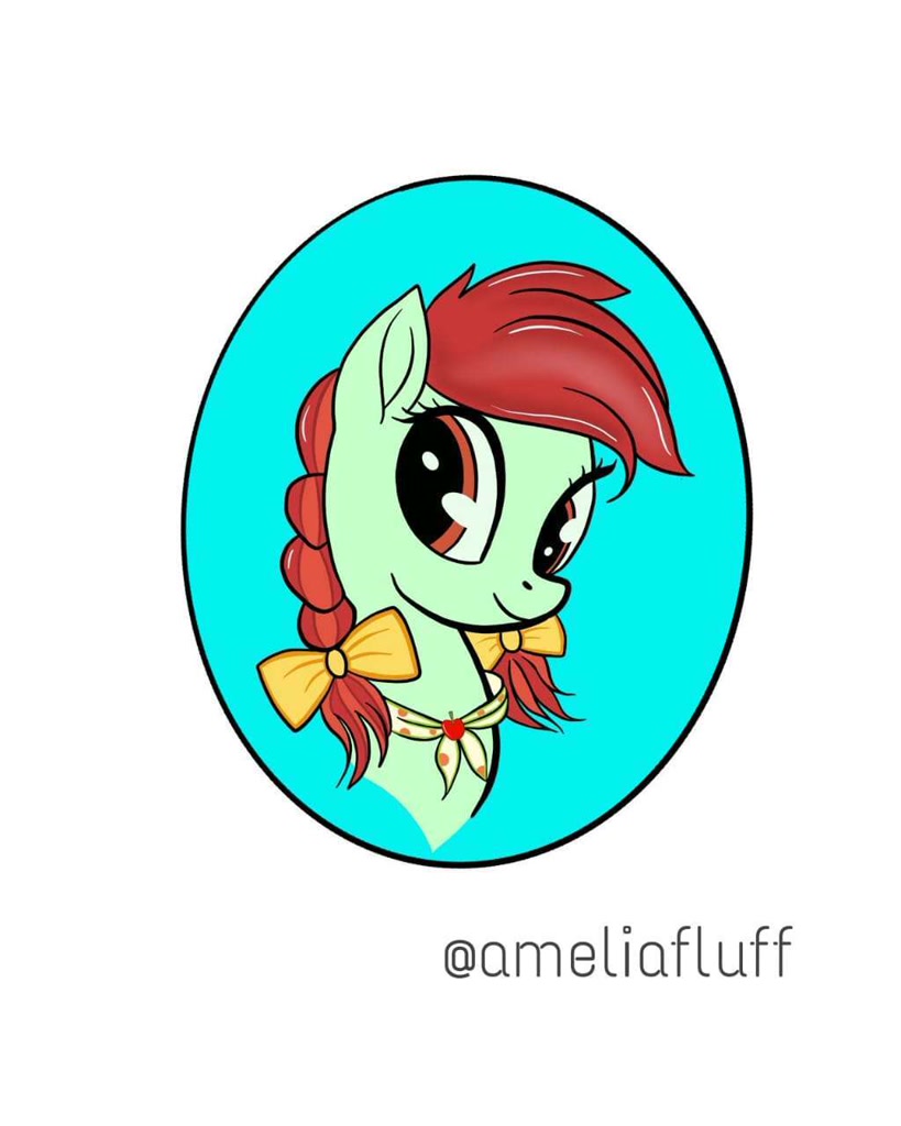 #3218669 - safe, candy apples, pony, apple family member, female, mare, smiling, solo - Derpibooru