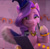 Size: 1381x1346 | Tagged: safe, screencap, pipp petals, pegasus, pony, g5, my little pony: make your mark, my little pony: make your mark chapter 5, nightmare on mane street, spoiler:g5, bracelet, cape, clothes, costume, crescent moon, cropped, eyeshadow, female, fountain pen, hat, jewelry, lidded eyes, makeup, mare, moon, notepad, pen, smiling, smirk, solo, spread wings, wings, witch, witch hat, witch petals