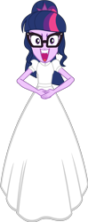 Size: 1018x2559 | Tagged: safe, artist:cartoonmasterv3, sci-twi, twilight sparkle, human, undead, vampire, equestria girls, g4, clothes, dress, female, friday the 13th, long dress, long skirt, simple background, skirt, solo, transparent background, white dress