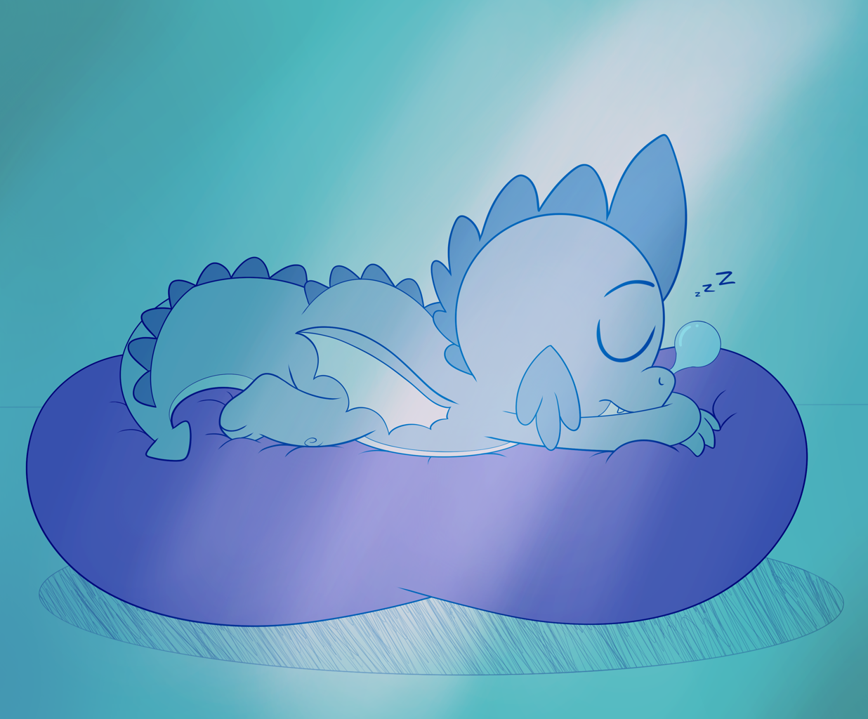 #3219140 - safe, artist:rupert, spike, dragon, series:spiketober ...