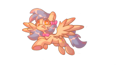 Size: 2268x1276 | Tagged: artist needed, source needed, safe, alternate version, oc, oc only, oc:zoran, oc:左岸, pegasus, pony, simple background, solo, transparent background