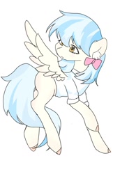 Size: 1080x1385 | Tagged: artist needed, source needed, safe, oc, oc only, oc:zoran, oc:左岸, pegasus, pony, simple background, solo, white background