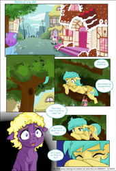 Size: 749x1104 | Tagged: safe, artist:jeremy3, oc, pony, comic:behind me, digital art, drawing, ponyville, sugarcube corner