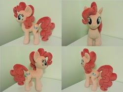 Size: 1597x1199 | Tagged: safe, artist:little-broy-peep, pinkie pie, earth pony, pony, g4, irl, photo, plushie, solo