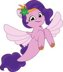 Size: 1081x1247 | Tagged: safe, artist:prixy05, pipp petals, pegasus, pony, seapony (g4), g5, my little pony: tell your tale, gradient ears, hilarious in hindsight, seaponified, seapony pipp petals, simple background, solo, species swap, transparent background, vector