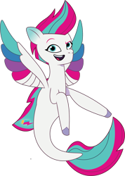 Size: 1134x1592 | Tagged: safe, artist:prixy05, zipp storm, pegasus, pony, seapony (g4), g5, my little pony: tell your tale, dorsal fin, fin, fin wings, fins, fish tail, flowing mane, flowing tail, gradient ears, hilarious in hindsight, looking at you, seaponified, seapony zipp storm, simple background, smiling, smiling at you, solo, species swap, spread wings, swimming, tail, transparent background, vector, wings