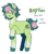 Size: 1661x1906 | Tagged: safe, artist:lawldog, oc, oc only, oc:keylime, earth pony, pony, g4, earth pony oc, magical lesbian spawn, offspring, parent:bon bon, parent:lyra heartstrings, parents:lyrabon, simple background, solo, white background