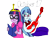 Size: 5237x4000 | Tagged: safe, artist:ktd1993, sci-twi, sonata dusk, twilight sparkle, equestria girls, g4, adventure time, clothes, costume, female, lesbian, ship:sci-twinata, ship:twinata, shipping, simple background, transparent background