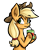 Size: 567x664 | Tagged: safe, artist:daze, applejack, earth pony, pony, g4, dithering, female, juice, juice box, mare, pixel-crisp art, simple background, solo, transparent background