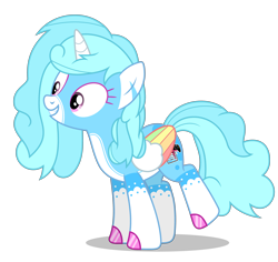 Size: 4500x4247 | Tagged: safe, artist:creedyboy124, oc, oc only, oc:jemima sparkle, oc:jemimasparkle, alicorn, pony, g4, female, mare, simple background, solo, transparent background