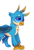 Size: 1147x1673 | Tagged: safe, derpibooru exclusive, gallus, griffon, g4, blue eyes, male, simple background, solo, tired, white background