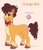 Size: 2820x3288 | Tagged: safe, artist:dragao_tecnologia, oc, oc:orange box, earth pony, pony, curly hair, high res, male, ponysona, portal (valve), stallion