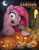 Size: 2550x3300 | Tagged: safe, artist:selenophile, pinkie pie, bat, earth pony, pony, g4, adoracreepy, creepy, cute, cuteamena, diapinkes, gravestone, halloween, high res, holiday, jack-o-lantern, knife, looking at you, mouth hold, nightmare night, pinkamena diane pie, pumpkin