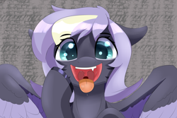 Size: 3000x2000 | Tagged: safe, artist:rainenight, oc, oc only, oc:moonlight flower, pegasus, pony, drool, esophagus, high res, mawshot, open mouth, oral invitation, saliva puddle, salivating, solo, tongue out, uvula