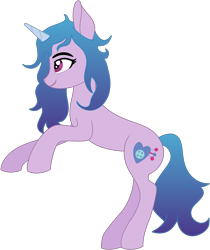 Size: 2523x3003 | Tagged: safe, artist:kujivunia, derpibooru exclusive, izzy moonbow, pony, unicorn, g5, colored, flat colors, high res, no shading, simple background, solo, standing, transparent background, wip