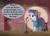 Size: 1008x720 | Tagged: safe, edit, edited screencap, editor:korora, screencap, maud pie, earth pony, pony, g4, my little pony: friendship is magic, the maud couple, cropped, maud the comedian, microphone, pun, solo, speech bubble, spotlight, text