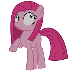 Size: 559x581 | Tagged: safe, artist:retroponybro, pinkie pie, earth pony, pony, g4, female, insanity, mare, pinkamena diane pie, simple background, teenager, transparent background, vector, younger