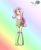 Size: 2432x2972 | Tagged: safe, artist:darkengales, fluttershy, equestria girls, g4, 2013, gradient background, high res, old art, rainbow background, solo