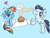 Size: 960x720 | Tagged: safe, artist:dasher666, artist:twilightsparkle2000, edit, rainbow dash, soarin', pegasus, pony, g4, cloud, female, food, male, mare, on a cloud, pie, ship:soarindash, shipping, spread wings, stallion, straight, wingboner, wings