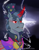 Size: 2692x3492 | Tagged: safe, artist:dragao_tecnologia, rufus, alicorn, earth pony, pony, g5, my little pony: tell your tale, alicorn amulet, angry, artificial horn, artificial wings, augmented, curved horn, fanart, horn, magic, magic horn, magic wings, male, race swap, red eyes, stallion, wings