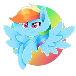 Size: 1600x1600 | Tagged: safe, artist:kathepart, rainbow dash, pegasus, pony, g4, cute, ear fluff, simple background, solo, transparent background