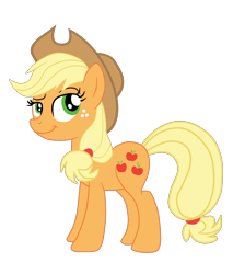 Size: 1900x2227 | Tagged: safe, artist:gmaplay, applejack, earth pony, pony, g4, applejack day, cute, female, jackabetes, mare, simple background, solo, transparent background