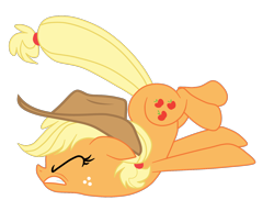 Size: 1800x1381 | Tagged: safe, artist:gmaplay, applejack, earth pony, pony, g4, applejack day, cute, female, jackabetes, mare, simple background, solo, transparent background