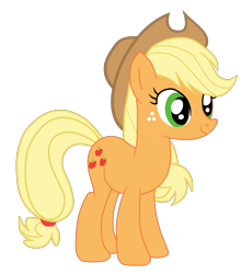 Size: 1900x2164 | Tagged: safe, artist:gmaplay, applejack, earth pony, pony, g4, applejack day, cute, female, jackabetes, mare, simple background, solo, transparent background