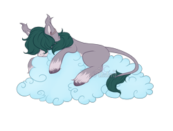 Size: 2100x1600 | Tagged: safe, artist:aledera, oc, oc only, earth pony, pony, cloud, male, on a cloud, simple background, solo, stallion, transparent background