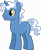 Size: 5450x6654 | Tagged: safe, artist:starryshineviolet, gameloft, pokey pierce, pony, unicorn, g4, my little pony: magic princess, absurd resolution, background pony, looking at someone, male, simple background, smiling, solo, stallion, transparent background, vector