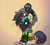 Size: 505x458 | Tagged: safe, raven, oc, oc:meezy, alicorn, pony, pony town, g4, alicorn oc, clothes, hoodie, horn, nonbinary, plague doctor mask, wings