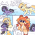 Size: 2200x2200 | Tagged: safe, artist:rivibaes, part of a set, oc, oc only, oc:evanti, oc:orange cream, oc:rivibaes, dracony, dragon, hybrid, pegasus, pony, unicorn, bathtub, chase, comic, dialogue, family, female, filly, foal, grabbing, high res, male, mare, stallion