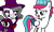 Size: 578x346 | Tagged: safe, artist:noi kincade, zipp storm, oc, oc:oliver spade, pegasus, pony, g4, g5, clothes, deerstalker, detective, detective zipp, fedora, female, hat, simple background, smiling, transparent background, trenchcoat