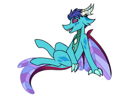 Size: 1008x792 | Tagged: safe, artist:pegacousinceles, oc, oc only, oc:firefly, dragonling, hybrid, interspecies offspring, offspring, parent:princess ember, parent:thorax, parents:embrax, simple background, solo, transparent background