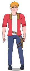 Size: 600x1400 | Tagged: safe, anonymous artist, artist:edy_january, big macintosh, human, equestria girls, g4, my little pony equestria girls: better together, belt, clothes, denim, humanized, jacket, jeans, kisekae, pants, shirt, shoes, sigma, simple background, solo, strength, transparent background, vector
