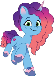 Size: 839x1163 | Tagged: safe, artist:prixy05, misty brightdawn, pony, unicorn, g5, my little pony: tell your tale, female, mare, rebirth misty, simple background, solo, transparent background, vector