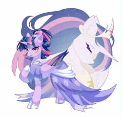 Size: 2048x1965 | Tagged: safe, artist:alus, twilight sparkle, alicorn, pony, g4, the last problem, alternate hairstyle, clothes, coronation dress, crown, dress, female, gown, hoof shoes, jewelry, mare, older, older twilight, older twilight sparkle (alicorn), peytral, princess twilight 2.0, regalia, second coronation dress, solo, twilight sparkle (alicorn)