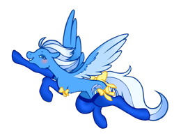 Size: 4000x3216 | Tagged: safe, alternate version, artist:wtfponytime, night glider, pegasus, pony, g2, g4, blushing, bow, clothes, female, flying, g4 to g2, generation leap, looking at you, looking back, looking back at you, mare, silk, simple background, socks, solo, tail, tail bow, transparent background, unshorn fetlocks