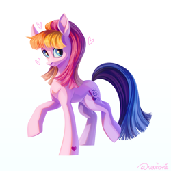 Size: 3000x3000 | Tagged: safe, artist:neonishe, toola-roola, earth pony, pony, g3, g3.5, cute, high res, simple background, solo, white background